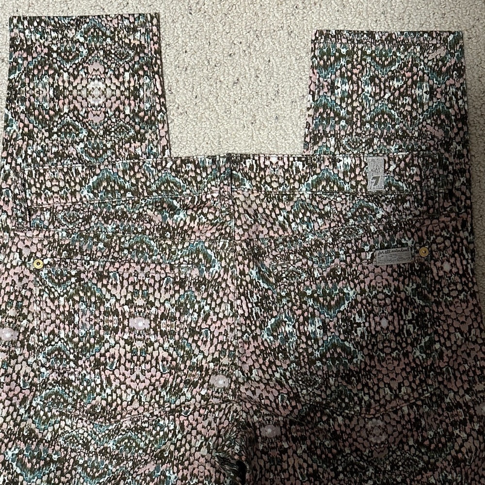 NWOT Rag & Bone Multicolor Patterned Jeans - Picture 4 of 6